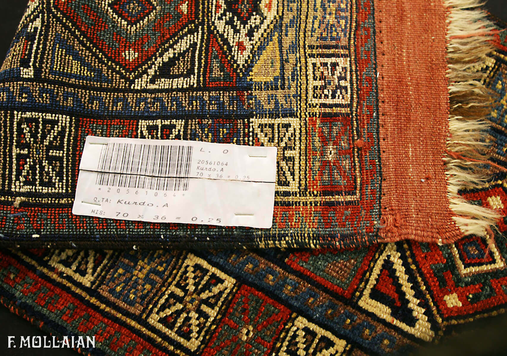 Antique Persian Kurdo Rug n°:20561064